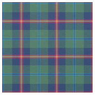Tecido Tartan dos jovens do clã