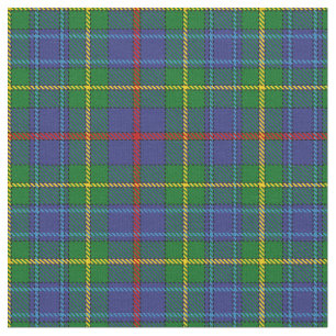 Tecido Tartan escocês do clã de Bailey