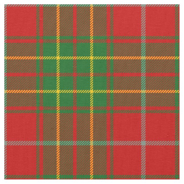 Tecido Tartan escocês do clã de Burnett (Detalhe)