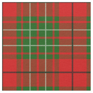 Tecido Tartan escocês do clã do Cumming