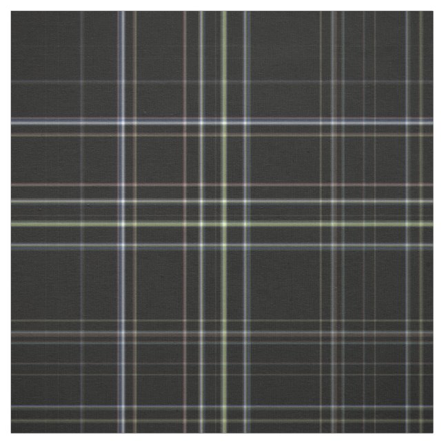Tecido Tartan preto (Modelo)