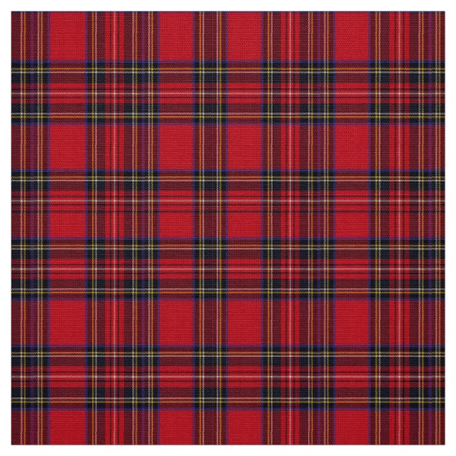 Tecido Tartan real de Stewart (Modelo)