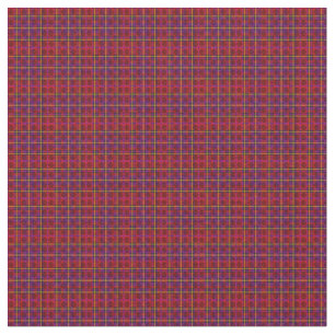 Tecido Tartan Verificado Vermelho Com Peças De Sporran,