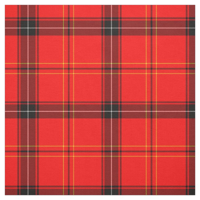 Tecido Tartan Vermelho Escocês (Modelo)
