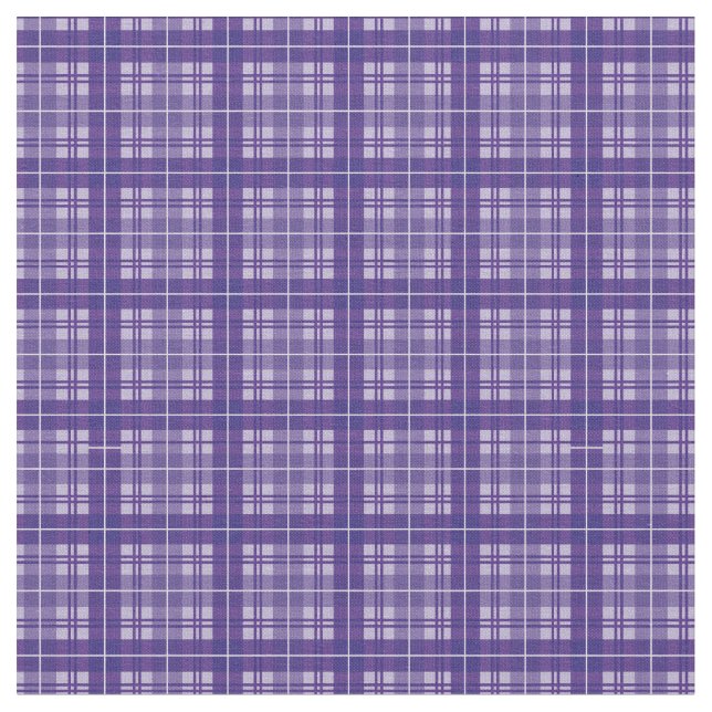 Tecido Tartan, Xadrez de Gingham Roxo Violeta (Detalhe)