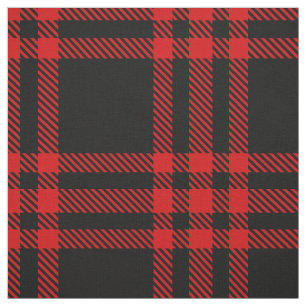 Tecido Tartan Xadrez Red and Black XL