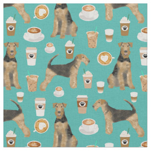 Tecido tartaruga adorável de café