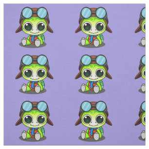 Tecido Tartaruga de Cartoon em Aviador