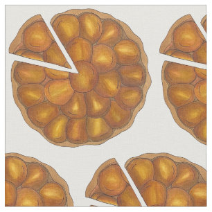 Tecido Tarte Tatin French Apple Fruta Tart Pie Paery