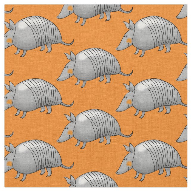 Tecido tatu dos desenhos animados (Detalhe)