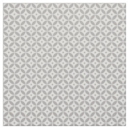 Tecido Taupe Geométrico Circles Pattern Shippo. Litoral