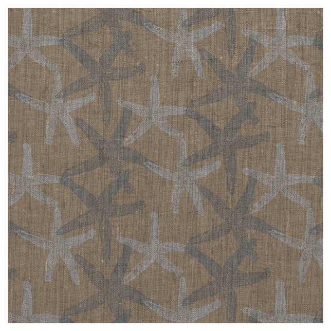 Tecido taupe náutico do branco cinzento do abstrato da (Modelo)