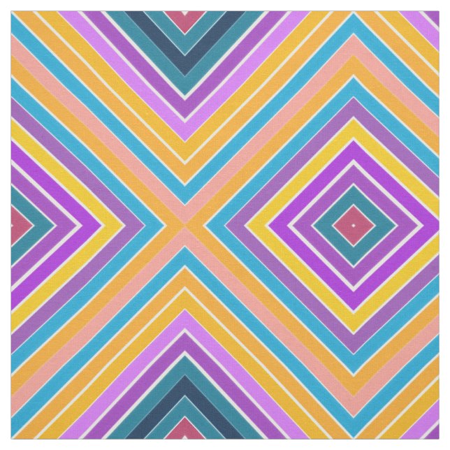 Tecido Teal Blue Burgundy e Dourado (Modelo)