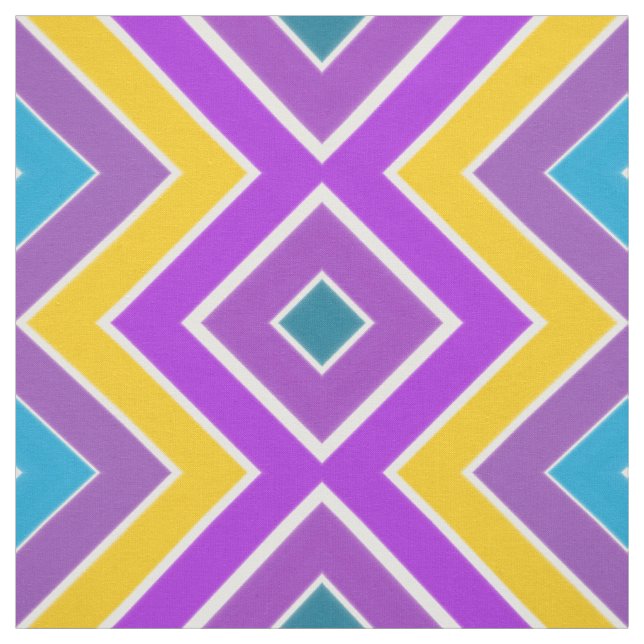 Tecido Teal roxo e Design moderno Dourado (Modelo)