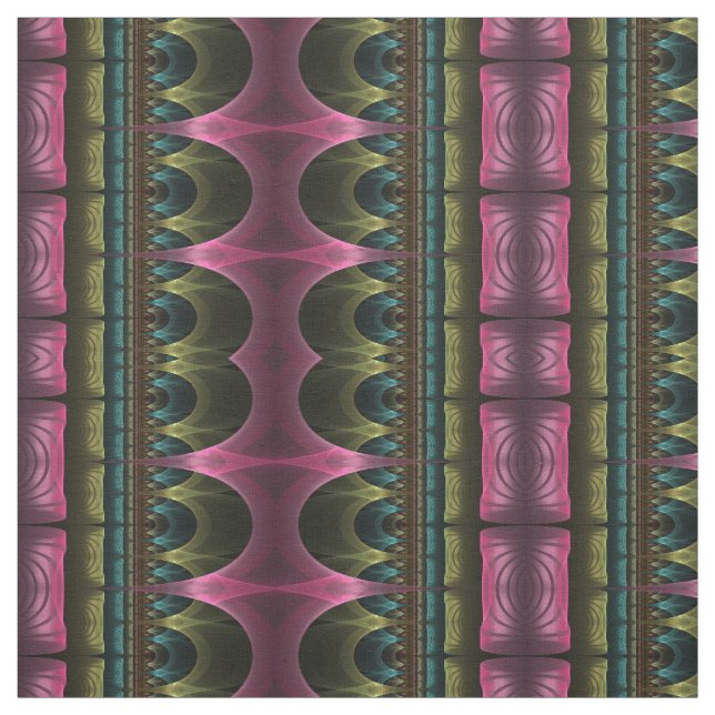 Tecido Teatro de Fantasia, Abstrato de Arte Fractal Color (Modelo)