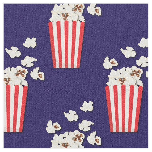 Tecido Teatro Popcorn Cute (Detalhe)