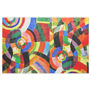 Tecido Tecido-Abstrato-Robert Delaunay 6