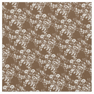 Tecido Tecido-Chocolate feito sob encomenda Brown &