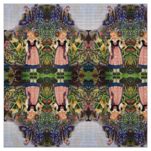 Tecido "Tecido da Menina Elizabeth"