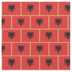 Tecido Tecido/esportes de moda Albanês Flag & Albânia