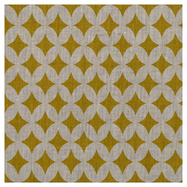 Tecido Tecido: Marrocos amarelo (Modelo)
