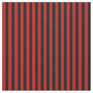 Tecido Tecido, vermelho e preto