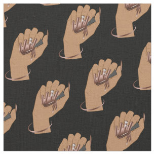 Tecido técnico de unhas, artista de unhas unhas salon Bea