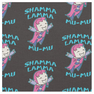 Tecido Teen Titans Go!   Incêndio "Shamma Lamma Mu-Mu"