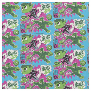 Tecido Teen Titans Go!   Manchas de animais