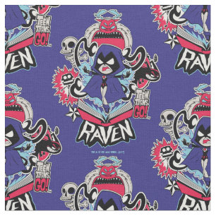 Tecido Teen Titans Go!   Raven Demonic Powers Graphic