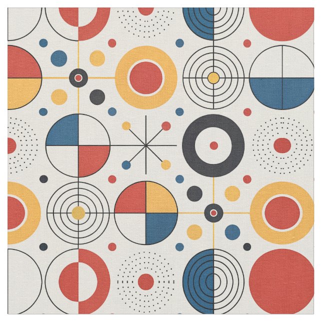 Tecido Tela con diseño geométrico (Detalhe)