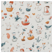 Tela motivo infantil