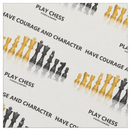 Tecido Tenha o conselho do geek da xadrez do jogo da