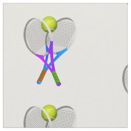 Tecido Tênis Ball e Rackers