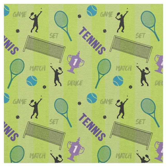 Tecido Tênis em fundo verde fresco, (Detalhe)