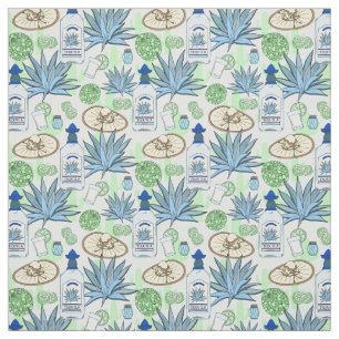 Tecido Tequila Shots e Blue Agave Pattered