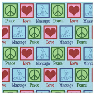 Tecido Terapia de Massagem do Amor à Paz