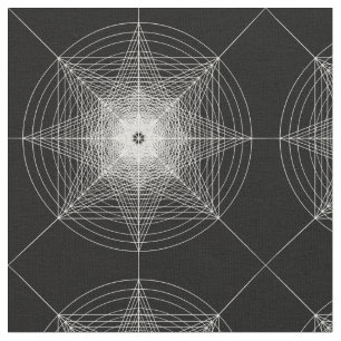 Tecido Terceira geometria sagrado dimensional