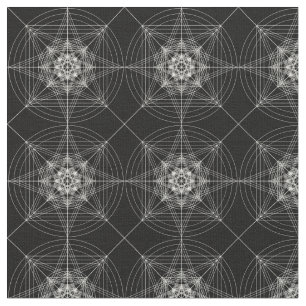 Tecido Terceira geometria sagrado dimensional