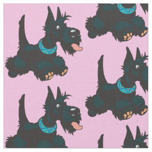 Tecido Terra do Scott do Cartoon
