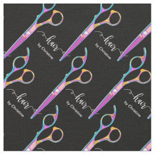 Tecido tesoura moderna do cabeleireiro