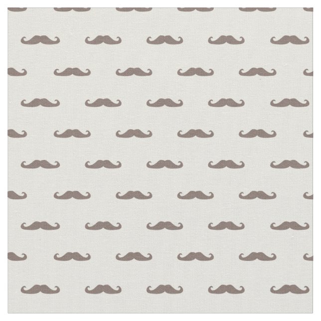 Tecido Teste padrão 3 do hipster do bigode (Detalhe)