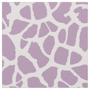Tecido Teste padrão animal feminino do impressão roxo