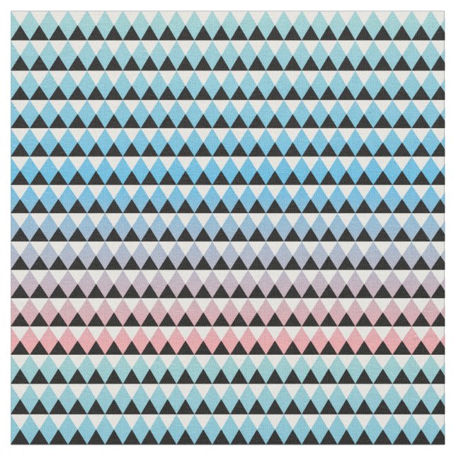 Tecido Teste padrão asteca tribal de Ombre (Detalhe)