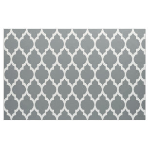 Tecido Teste padrão branco #4 Sz12 de Quatrefoil do