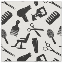 Teste padrão chique do cabeleireiro