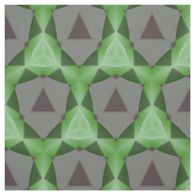 Tecido Teste padrão cinzento e verde (Modelo)