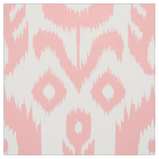 Tecido Teste padrão cor-de-rosa de Ikat