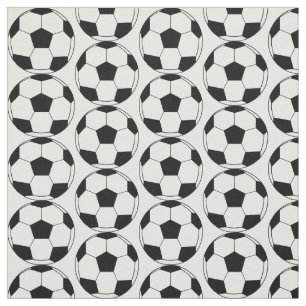 Tecido Teste padrão da bola de futebol do futebol