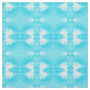 Tecido teste padrão da cerceta da laço-tintura da